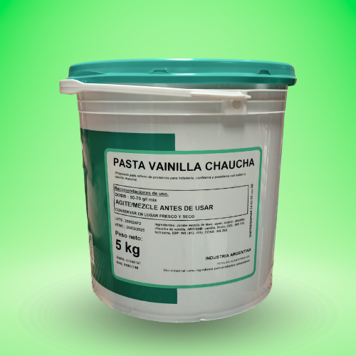 Pasta Vainilla con Chaucha