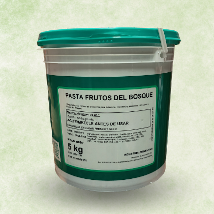 Pasta Frutos del Bosque