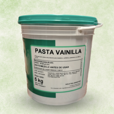 Pasta Vainilla al Huevo